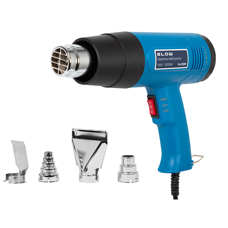 Πιστόλι Θερμού Αέρα 1500W-2500W 300-650°C BLOW