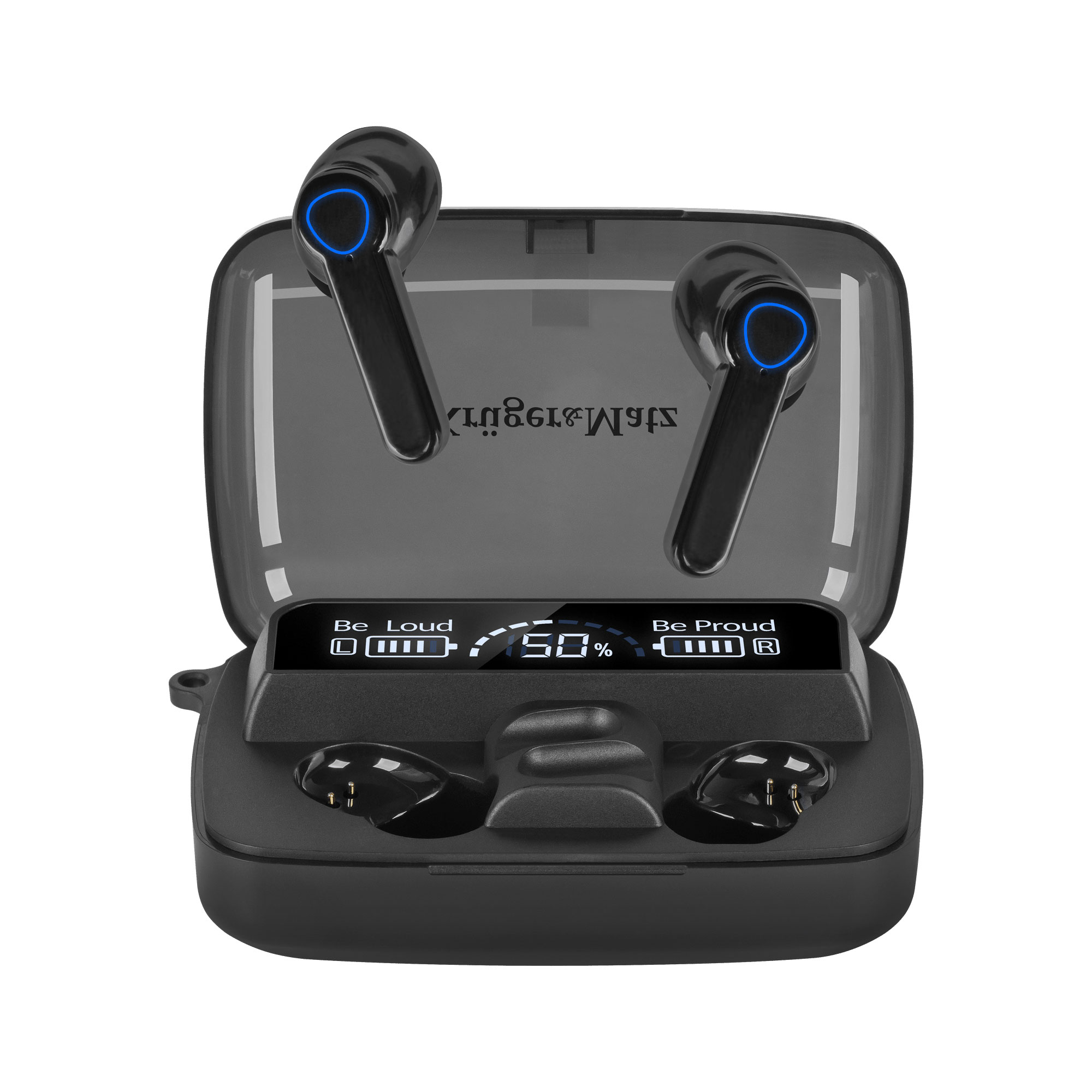 Ασύρματα in-ear ακουστικά με θήκη φόρτισης - powerbank Kruger&Matz M19