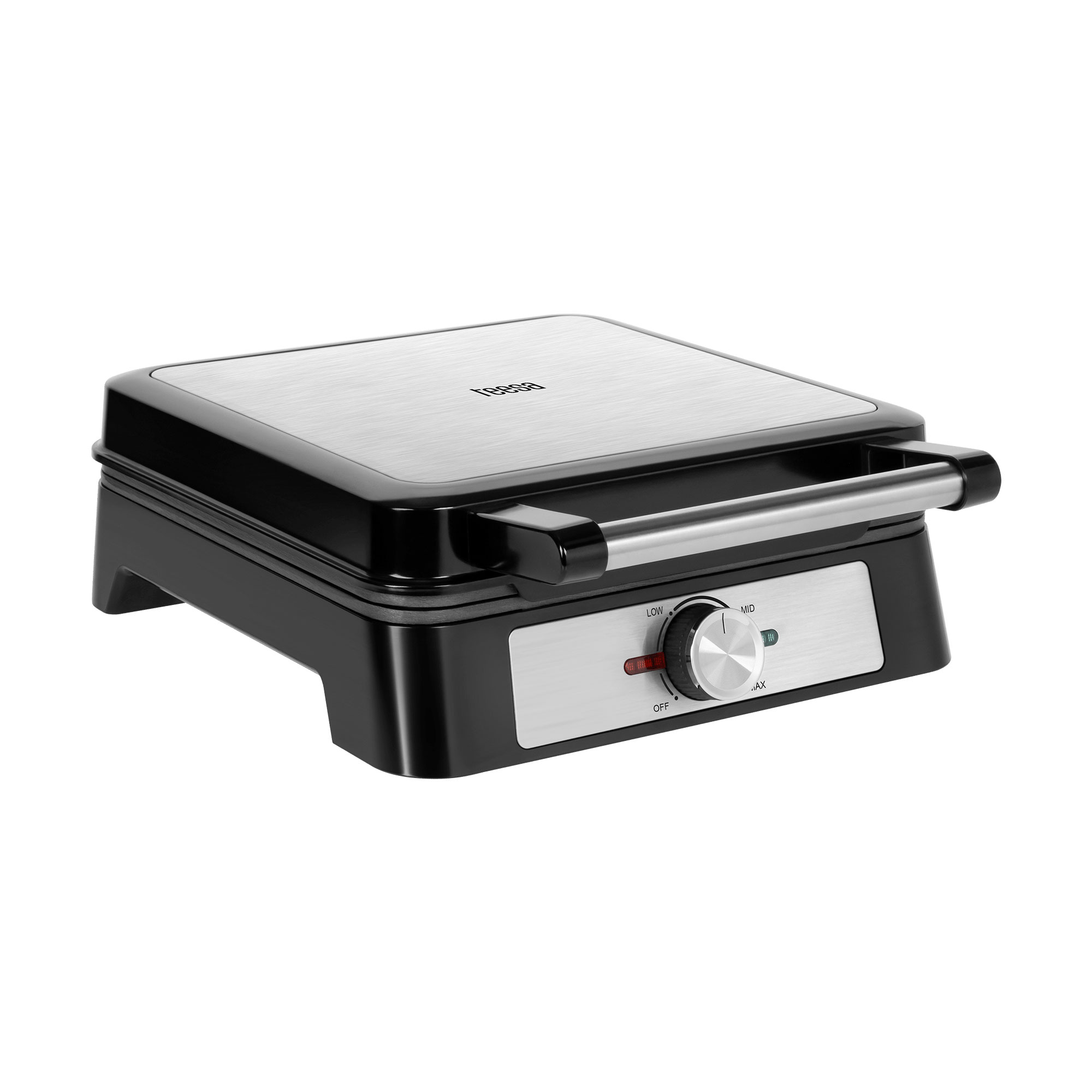 Βαφλιέρα 4 θέσεων 1600W inox με ρύθμιση ισχύς Teesa