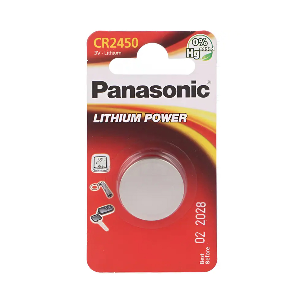 Panasonic CR2450 μπαταρία λιθίου 3V