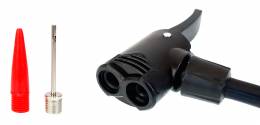 ΑΜΙΟ Τρόμπα αλουμινίου PU02, με μανόμετρο, 160PSI, κόκκινη