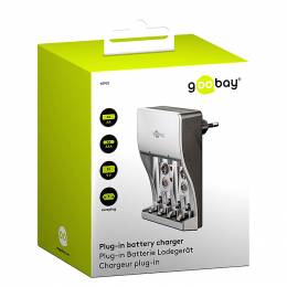 Plug in φορτιστής για μπαταρίες ΑΑ/ΑΑΑ/9V..40902.