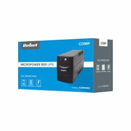 UPS REBEL Micropower 600 Οffline 600VA 360W 230V 50Hz