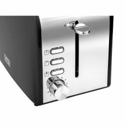 Φρυγανιερα Teesa 850W Μαυρη Stainless steel