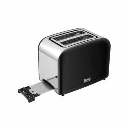 Φρυγανιερα Teesa 850W Μαυρη Stainless steel
