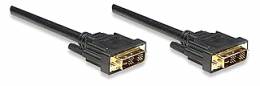 Καλώδιο DVI-I Single Link Monitor M/M 3.0m Cake Box Manhattan