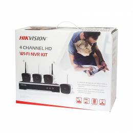 WiFi Kit Hikvision με 4 Κάμερες 2MP NK42W0-1T (WD)
