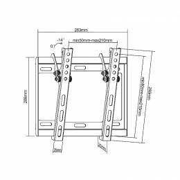 Βάση TV 23-42" 35Kg Cabletech