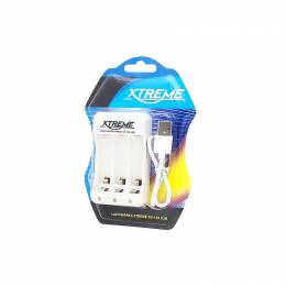 Φορτιστής μπαταριών AA/AAAx3 USB XN-103 XTREME