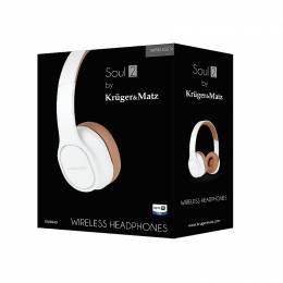 Ασύρματα ακουστικά Kruger&Matz Soul 2, λευκά
