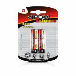 Αλκαλικές μπαταρίες AA LR6 1.5V VIPOW EXTREME (2 τμχ)