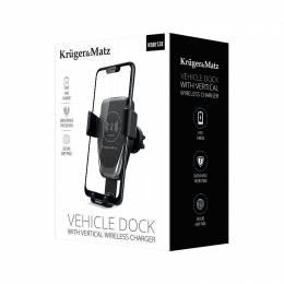 Βάση αυτοκινήτου με ασύρματο φορτιστή Kruger&Matz