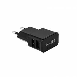 Φορτιστής 2xUSB 2Α M-LIFE