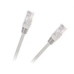 Patch cord UTP Cat5 3m Γκρι