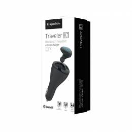 Ακουστικά Bluetooth με φορτιστή αυτοκινήτου Kruger&Matz Traveler K1