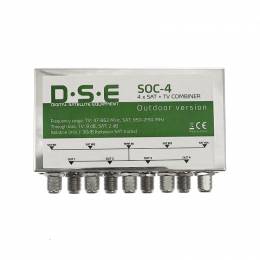 Combiner TV / SAT x4 DIGISAT 104 ext.