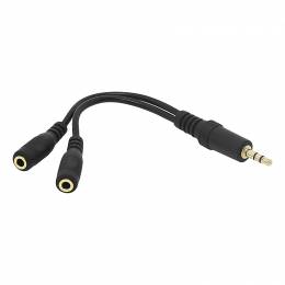 Splitter 3.5mm σε 2x 3.5mm M/F 12cm BLOW