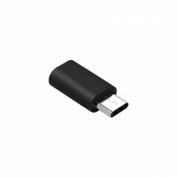Αντάπτορας MicroUSB σε USB Type C black