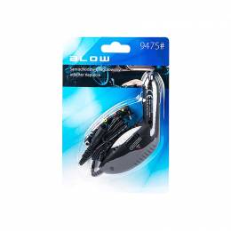Jack αναπτήρα με προσαρμογέα τάσης  DC 1.5, 3, 4.5, 6, 7, 9V BLOW