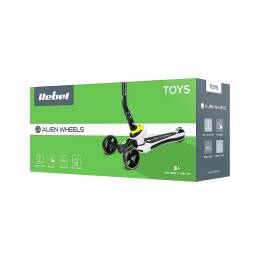 Tρίτροχο σκούτερ REBEL ALIEN WHEELS GREEN