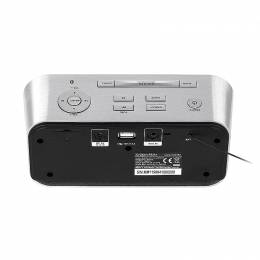 Ραδιόφωνο - Ρολόϊ BLUETOOTH, AUX, USB Kruger&Matz