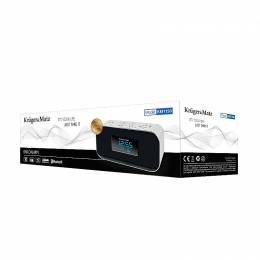 Ραδιόφωνο - Ρολόϊ BLUETOOTH, AUX, USB Kruger&Matz