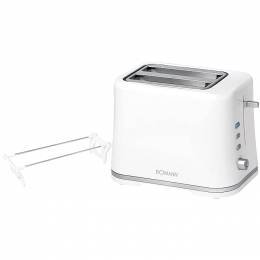 Αυτόματη φρυγανιέρα, 870W, λευκή. TA 1577 CB WHITE