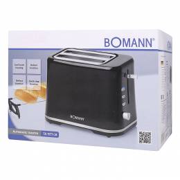 Αυτόματη φρυγανιέρα, 870W, μαύρη.  TA 1577 CB BLACK