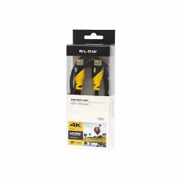 Καλώδιο HDMI - HDMI 1.4 4K 1.5m Κίτρινο BLOW