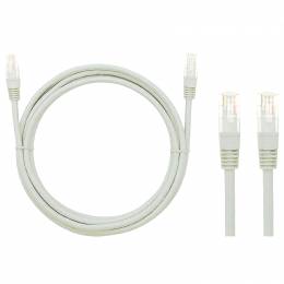 Patch cord UTP Cat5 2m Γκρι