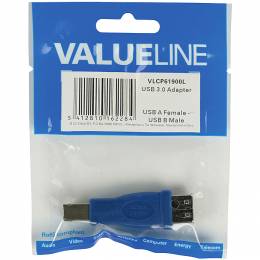 VLCP 61900L USB 3.0 USB A female - USB B male adapter