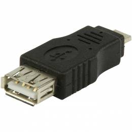 VLCP 60903B USB 2.0 USB A female - USB micro A male adapter