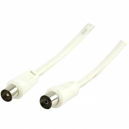 NEDIS CSGP40000WT50. Καλώδιο RF αρσ. - RF θηλ. 90dB 5.0m, λευκό