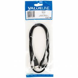 VLCP 60300B 1,00m USB A MALE -USB MINI 5DIN