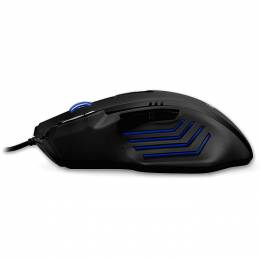NOD LOCK & LOAD NOD GAMING MOUSE BLACK RUBBER 2400DPI