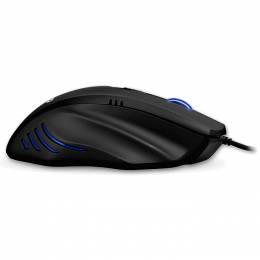 NOD LOCK & LOAD NOD GAMING MOUSE BLACK RUBBER 2400DPI