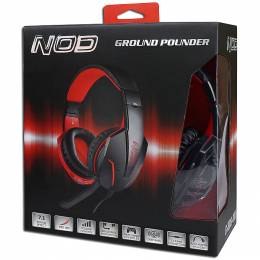NOD G-HDS-001 GAMING HEADSET BLACK WITH RED LED