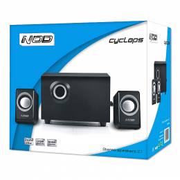 Στερεοφωνικά ηχεία 2.1, 2 x 3W & 1 x 5W. NOD Cyclops