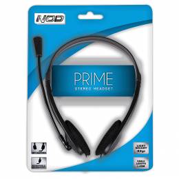 NOD PRIME HDS-005 HEADPHONES WITH MIC,BLACK