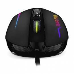 NOD IRON FIRE Wired Gaming Mouse, RGB LED