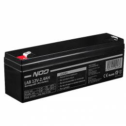 NOD LAB 12V2.4AH ( Μπαταρία μολύβδου 12V-2.4AH.)