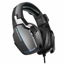 Gaming headset με αναδιπλούμενο μικρόφωνο και rainbow RGB LED NOD SCREAMAGER