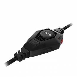 Gaming headset με αναδιπλούμενο μικρόφωνο και rainbow RGB LED NOD SCREAMAGER