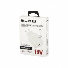 Φορτιστής με υποδοχή USB QC3.0 18W BLOW