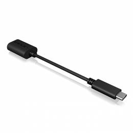 ICY BOX IB-CB006 USB 3.0 Type-C (male) to USB Type-A (female) Adapter, black / 6