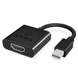 IB-AC538 - Αντάπτορας Mini DisplayPort 1.1 αρσ. σε HDMI θηλ., 0.15m.