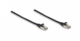 Manhattan SFTP Cat 5E 2m Black Patch Cable Cake Box