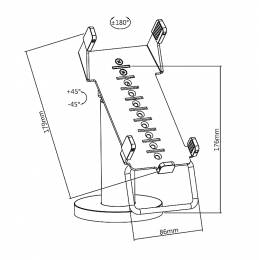 SBOX MOUNT FOR POS TERMINAL | PTM-03