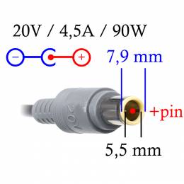 Akyga Power Adapter 90W (AK-ND-18)