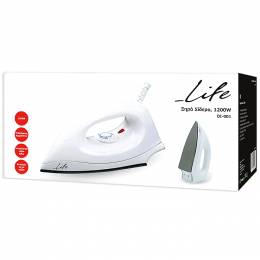 Ξηρό σίδερο, 1200W. LIFE DI-001